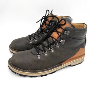 Waitsfield Merrell Sugarbush Boots Leather Gray Brown Vibram Hiking Men Size 12